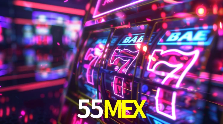 Página principal de 55MEX Casino con juegos en vivo y tragamonedas para México